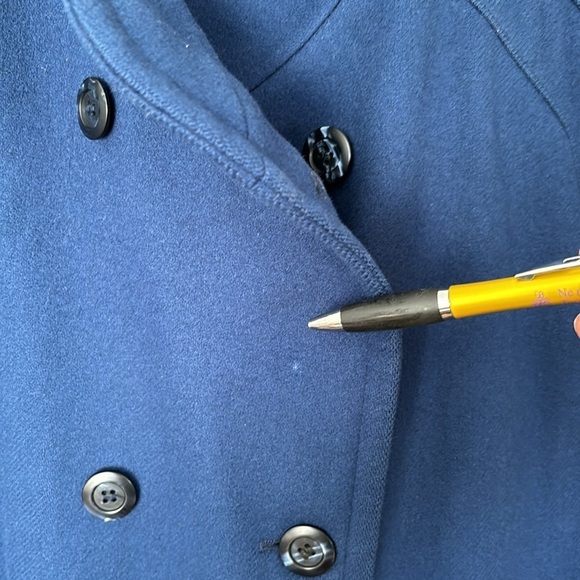 Vintage (70’s?) London Fog Maincoat 100% Wool Full Length OverCoat, Size 8P - Picture 12 of 13